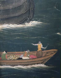 The Arrival of the Portuguese in Japan (detail)